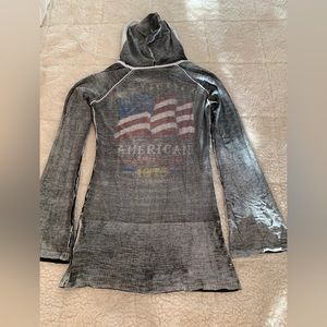 Vintage Affliction Women’s top Large